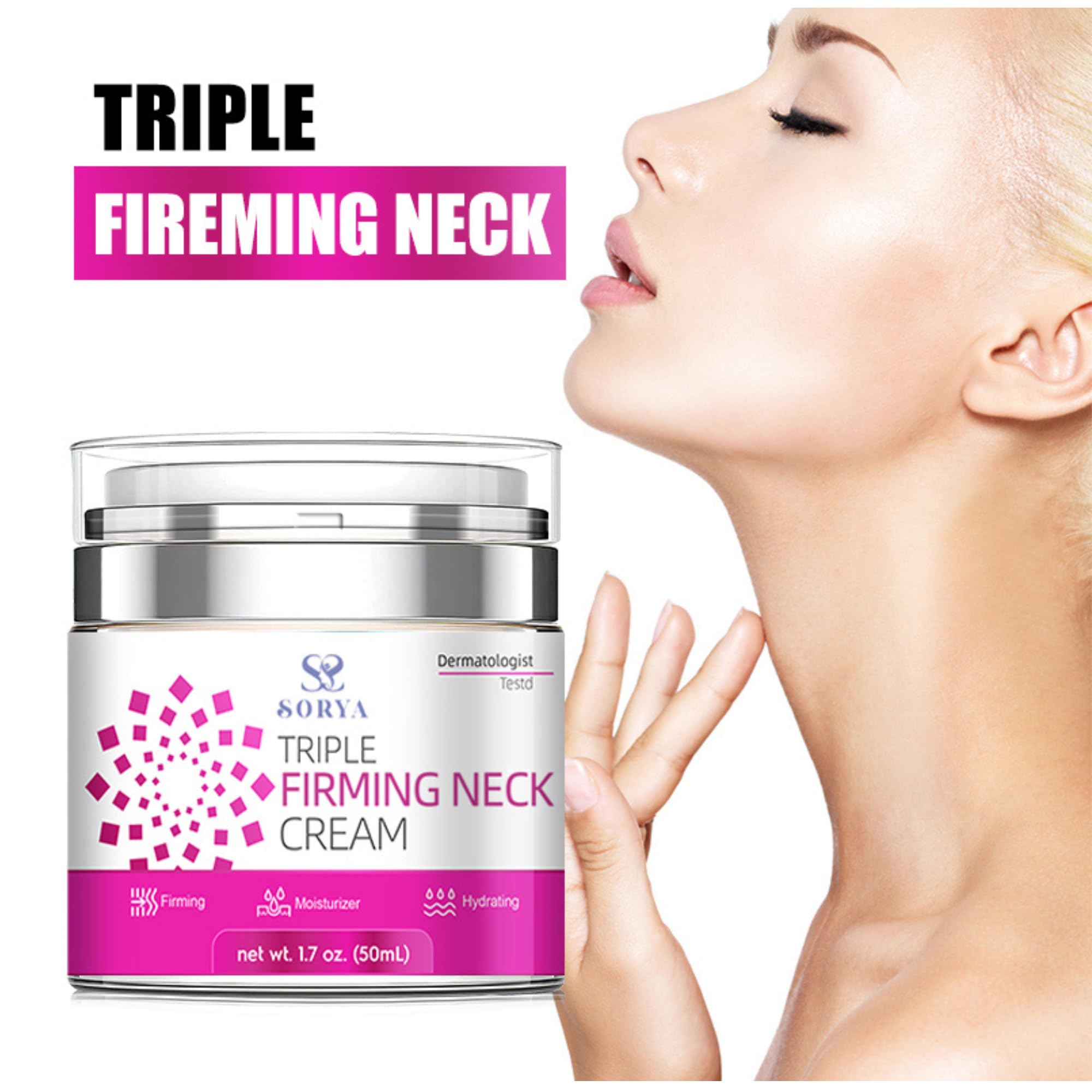 SORYA crema cuello: hidratación profunda para piel suave y lisa.