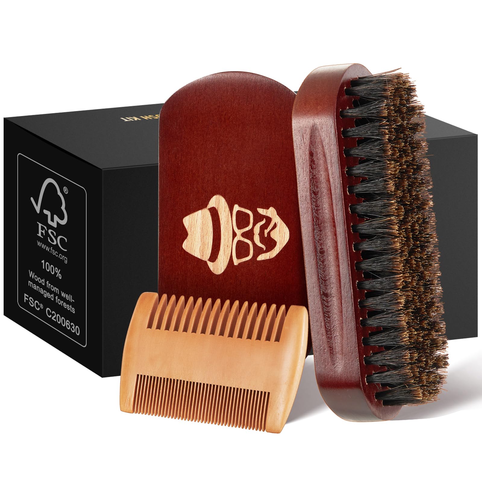 Sosoon uso diario de cepillo para barba para cuidado rápido.