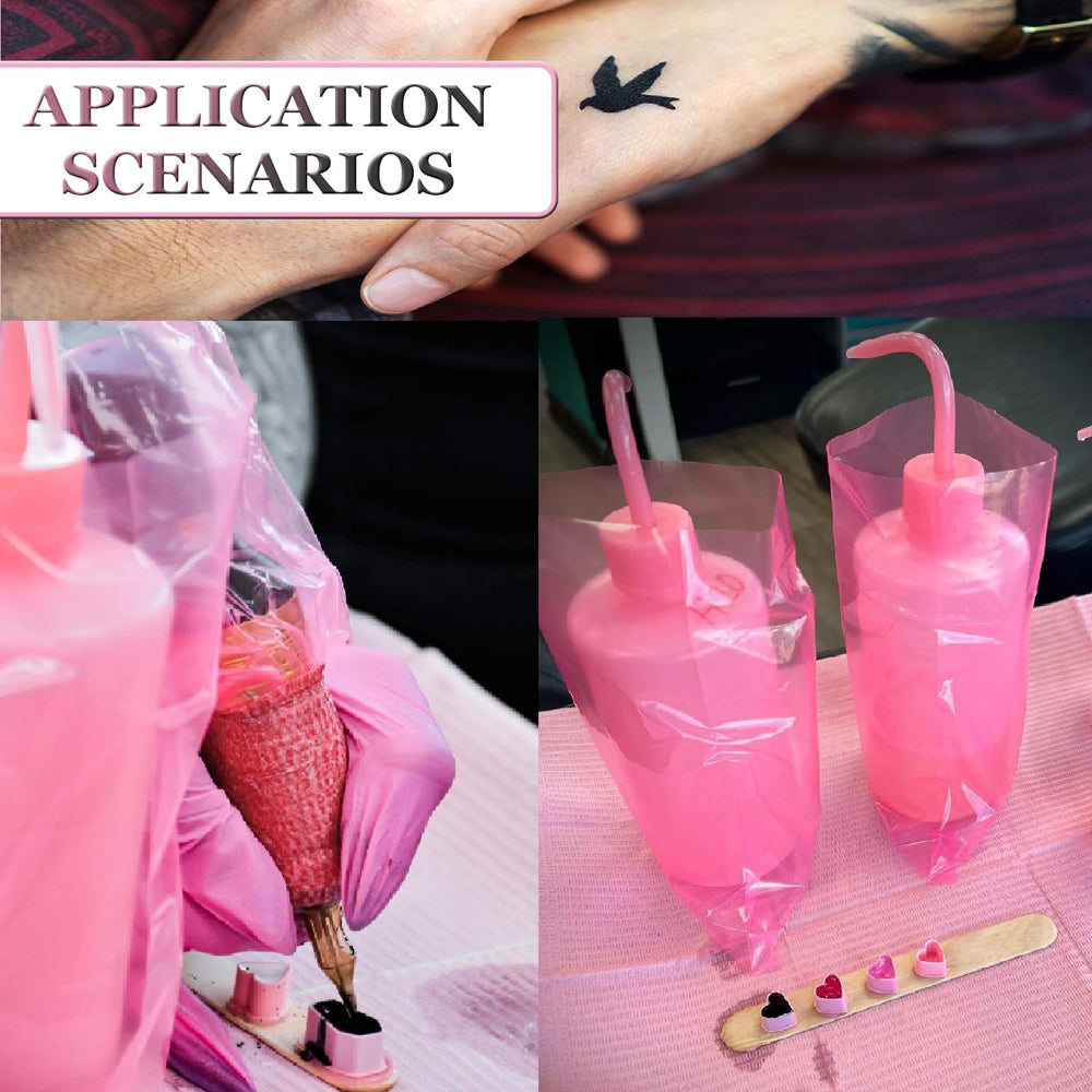 Bolsas Sotica para botellas rosadas, uso práctico: compatible con diferentes envases