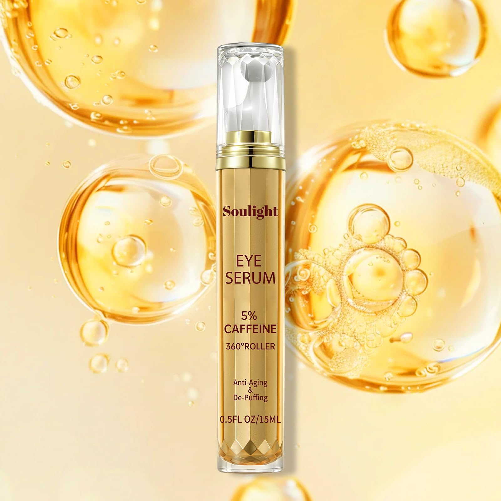 Soulight suero-ojos retinol-estabilizado: suaviza líneas finas alrededor de la mirada.