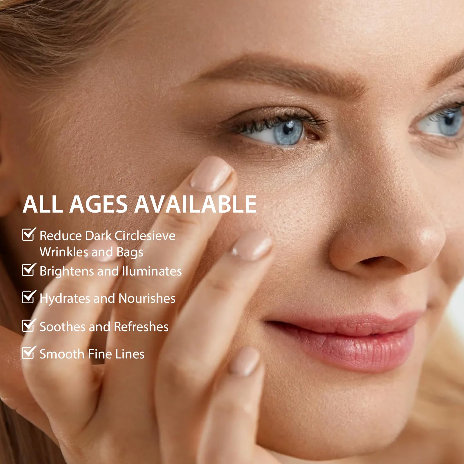 Soulight suero-ojos sin-fragancia: fórmula suave apta para piel sensible.