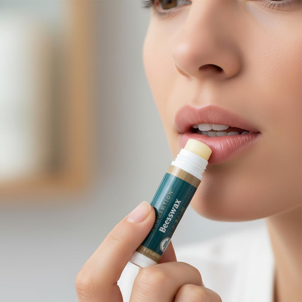 SOULSATION bálsamo labial formato viaje, práctico para retoques.
