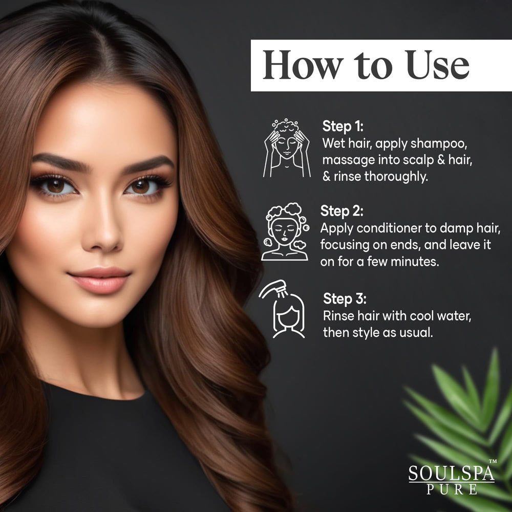 SOULSPA PURE conditionneur biotine keratine – texture lisse et démêlage facilité