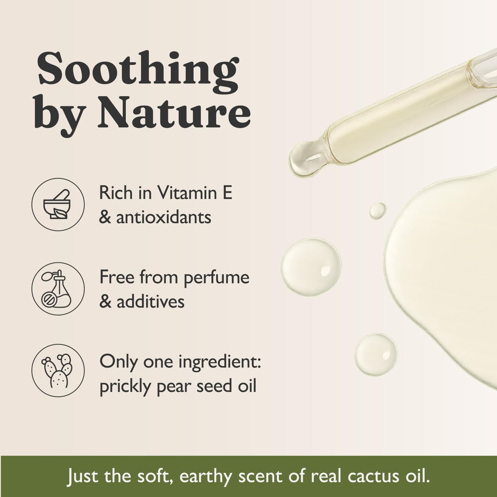 Soulssier aceite de nopal para cabello y uñas, brillo suave.