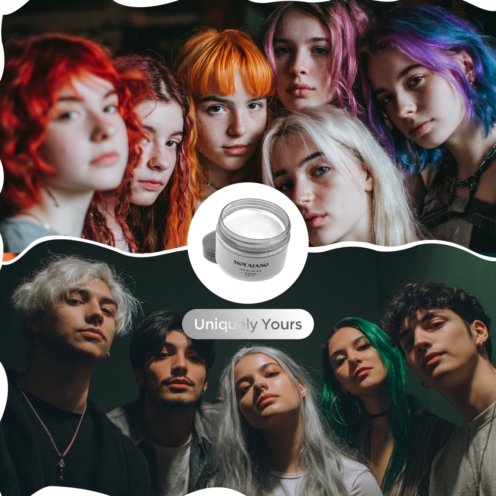 SOVONCARE cera temporal blanca: ideal para fiestas y cambios de look