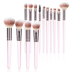 SOYOK juego de brochas para el rostro con fibras densas para acabado suave