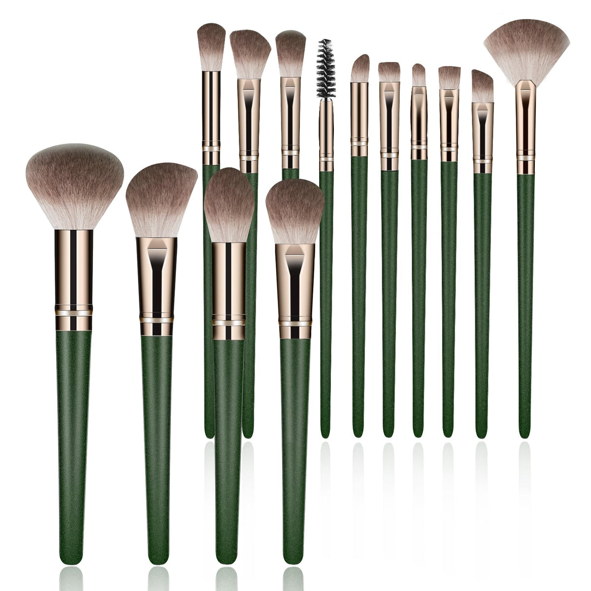 SOYOK pinceles maquillaje 14 piezas set para acabado uniforme