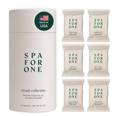 Spa For One bomba de ducha aromaterapia para relajación en casa.