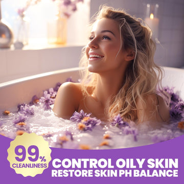 Spa Luxetique gel-ducha-burbujas para limpieza suave y aromática.
