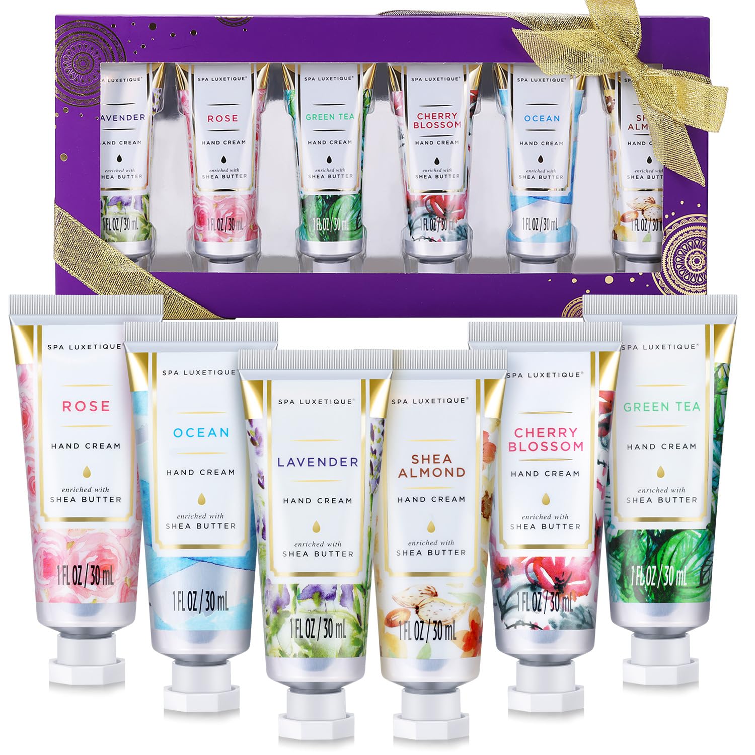 Spa Luxetique set regalo de cremas de manos cuida suavemente