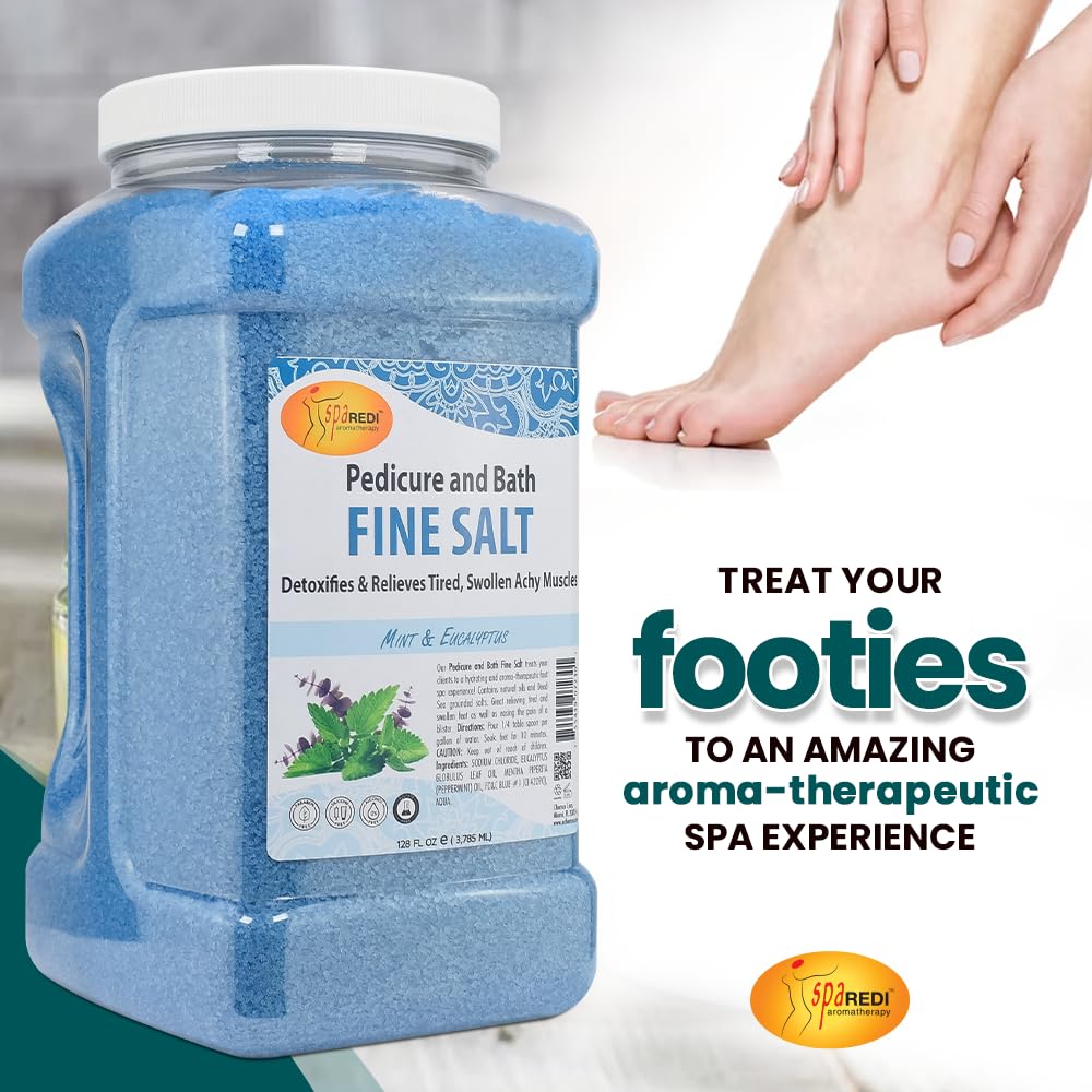SPA REDI mint leaves add menthol-inspired freshness to the soak.