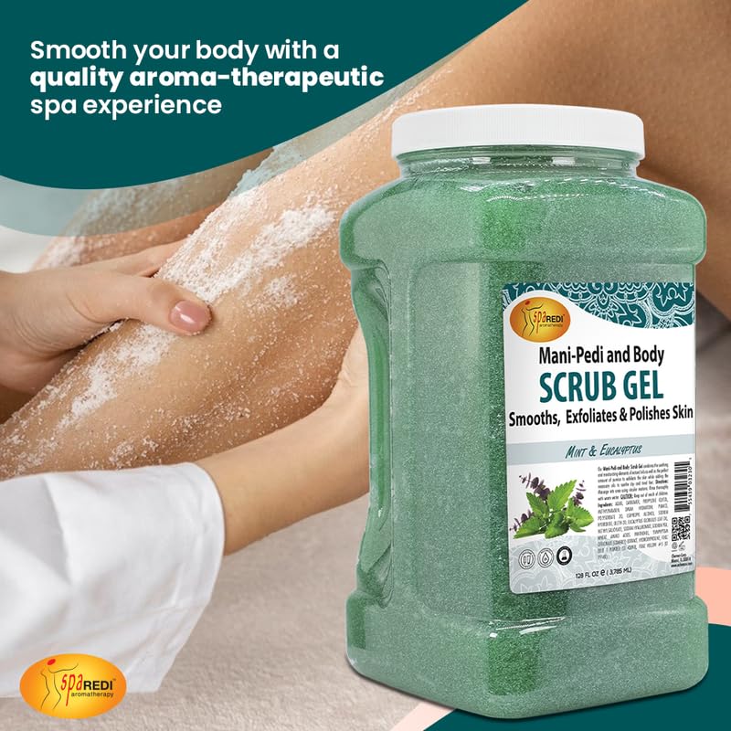 SPA REDI exfoliant pieds mains - texture exfoliante pour peau plus lisse.