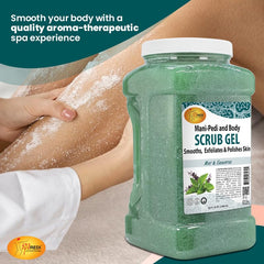 SPA REDI exfoliant pieds mains - texture exfoliante pour peau plus lisse.