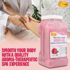 Pétales de rose et ambiance aromatique évoquant un moment spa.