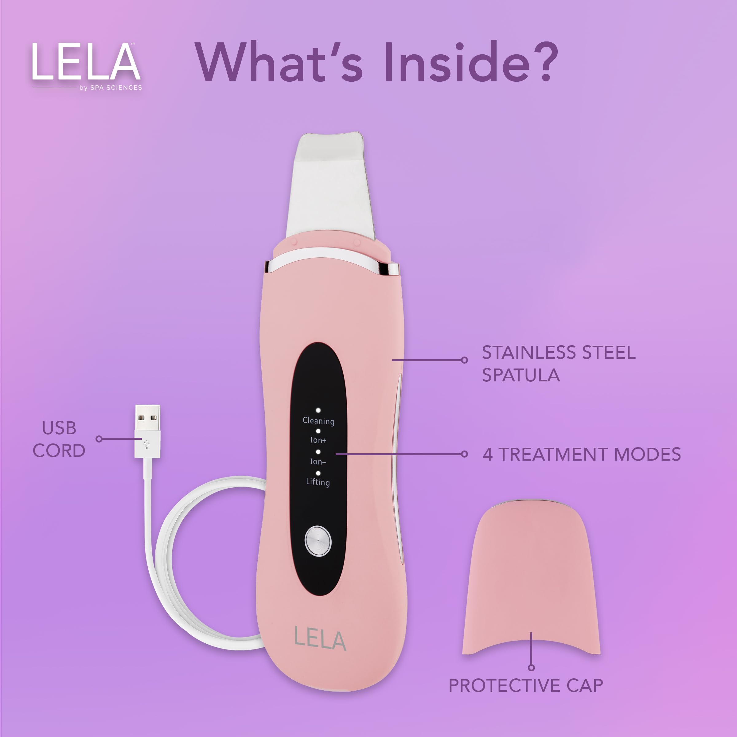 Spa Sciences LELA infusión de serum mejora la absorción de productos de cuidado.