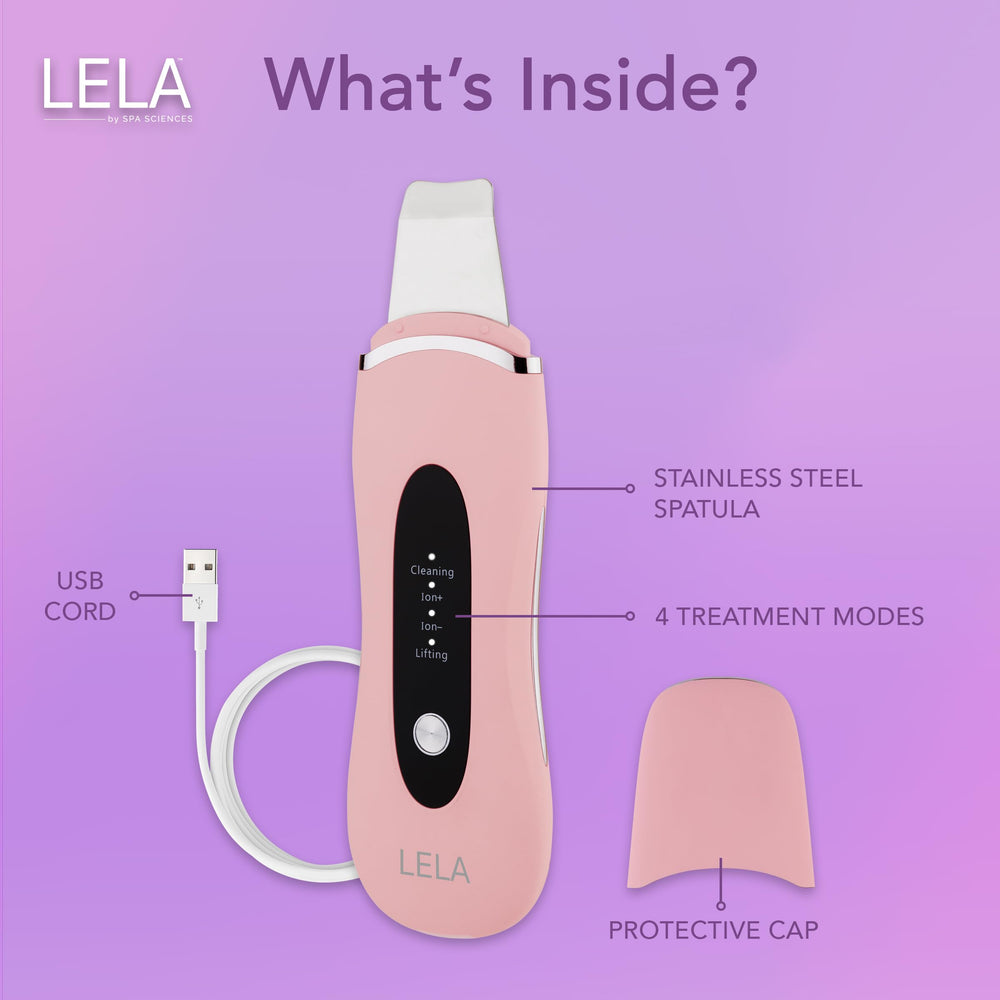 Spa Sciences LELA infusión de serum mejora la absorción de productos de cuidado.