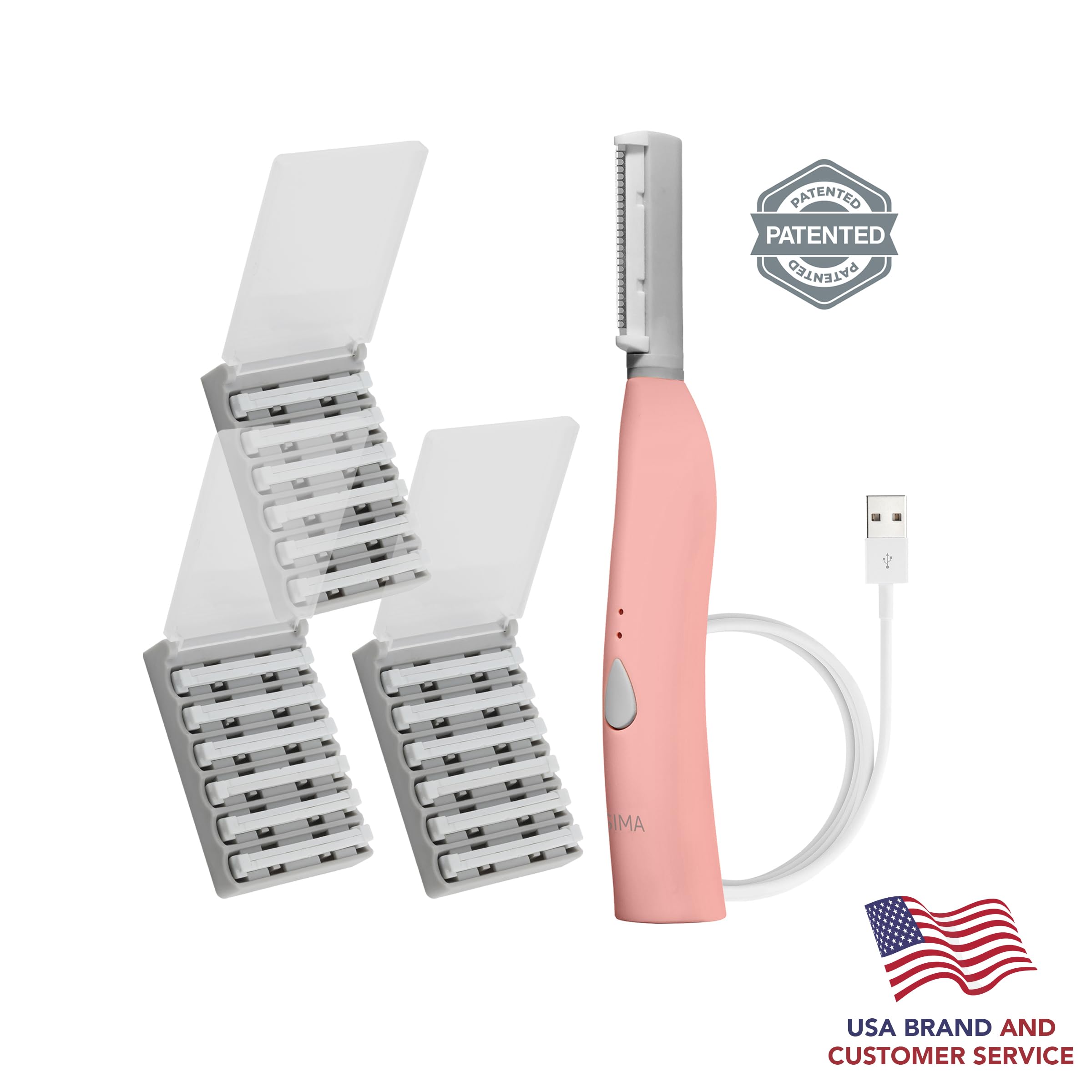 SIMA Dermaplane con batería recargable USB para uso diario