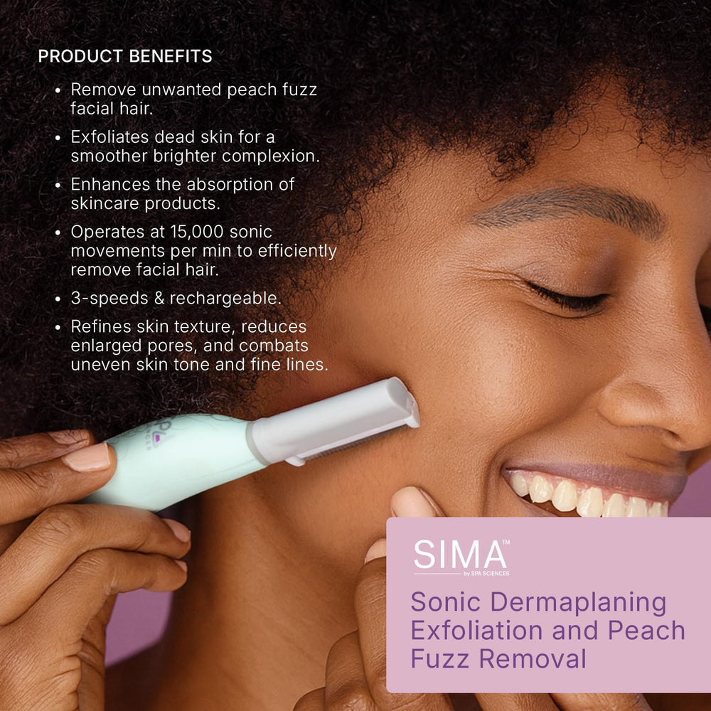 SIMA, tres velocidades visibles para exfoliación personalizable