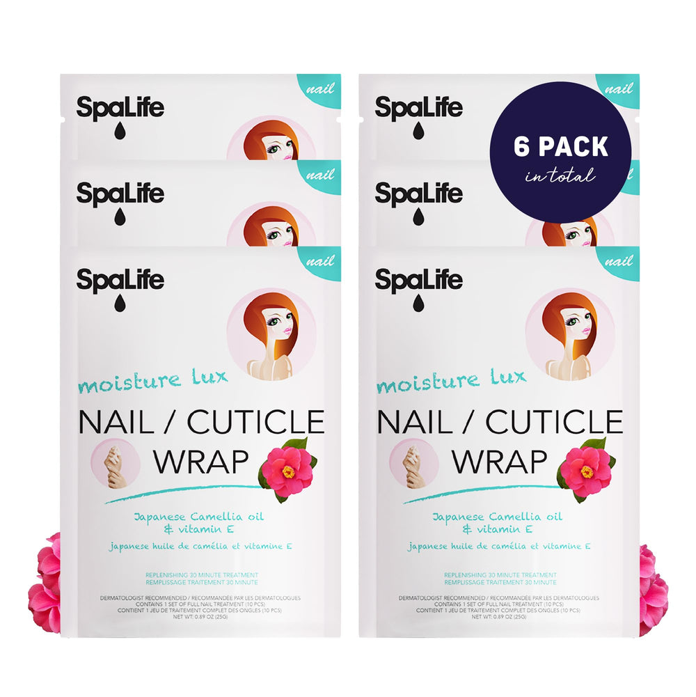 SpaLife Aceite de camelia japonesa y vitamina E: envoltura que nutre uñas y cutículas
