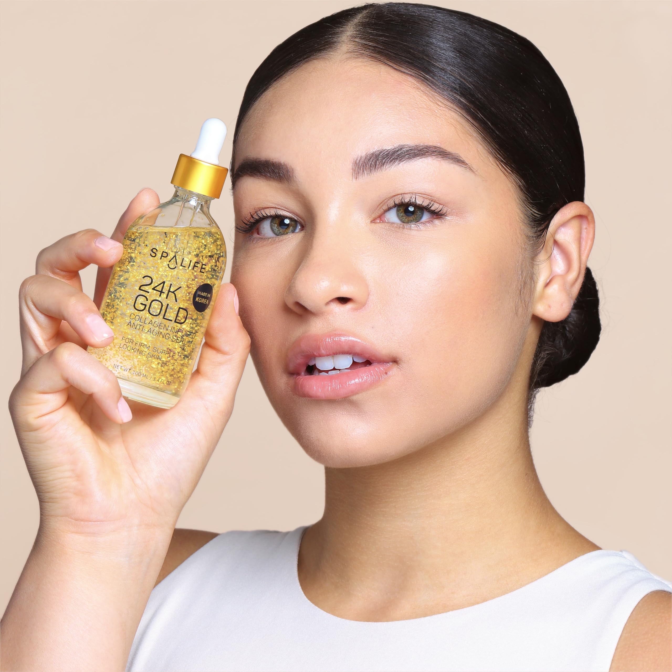 SpaLife at home spa routine image suggests pampering without high costs