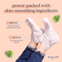 SpaLife aplicación de crema en pies, absorción rápida y nutrición