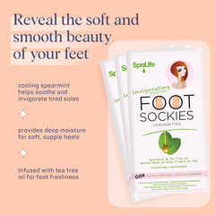 SpaLife envoltura de pies tipo spa para casa, experiencia relajante