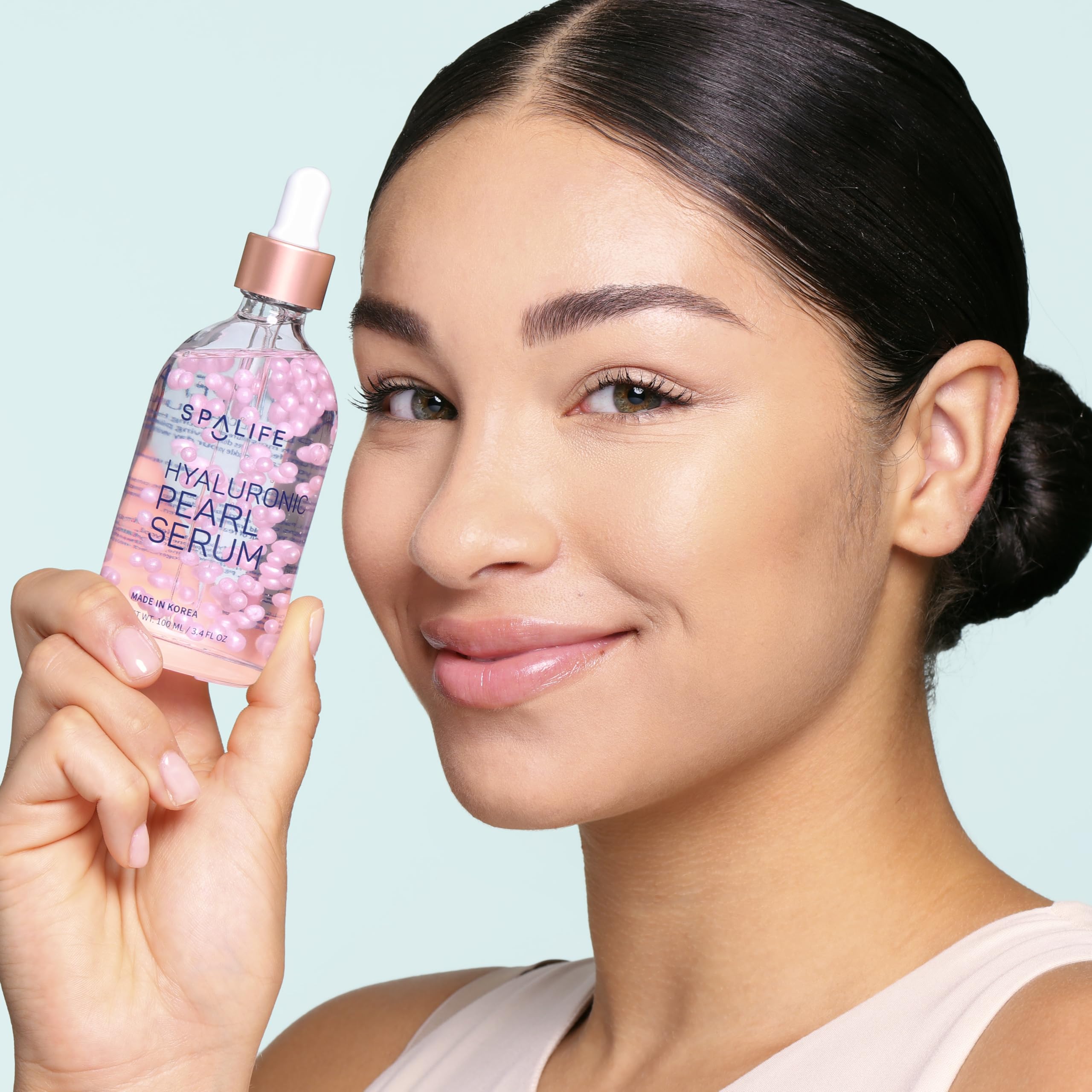 SpaLife Serum esferas perladas verdes para luminosidad instantánea