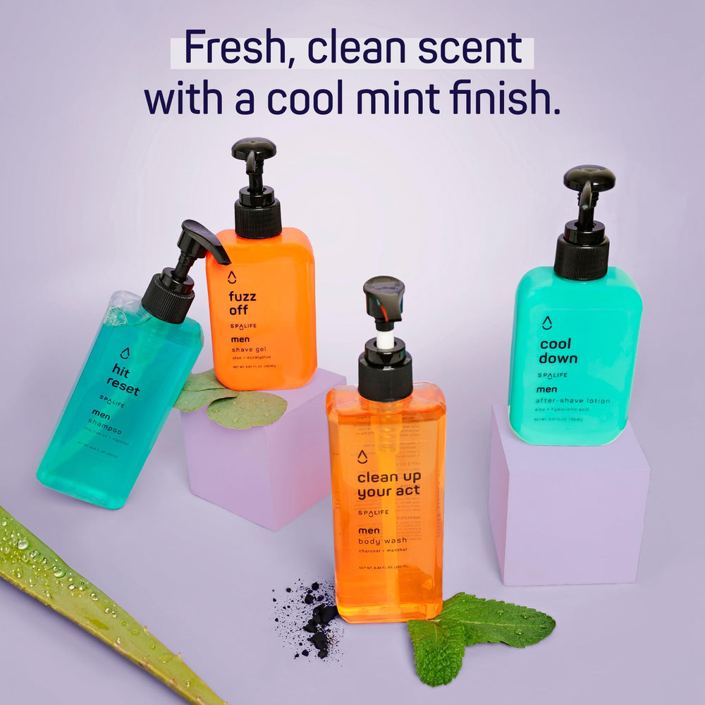 SpaLife set de cuidado masculino como regalo práctico para él.