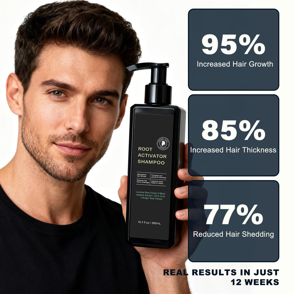 SPARTAN HAIR rutina diaria de cuidado capilar para hombres.