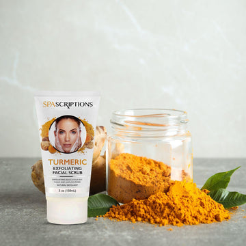 SpaScriptions exfoliante facial curcuma ph balanceado para todo tipo de piel