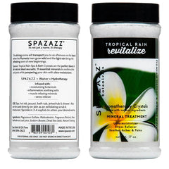 Spazazz cristales aromaterapia Miel Mango en frasco para lujo exótico en spa.