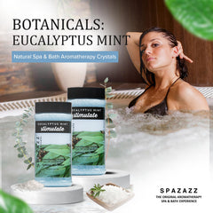 Spazazz cristales spa-bano con sal del mar y 11 minerales para piel suave.