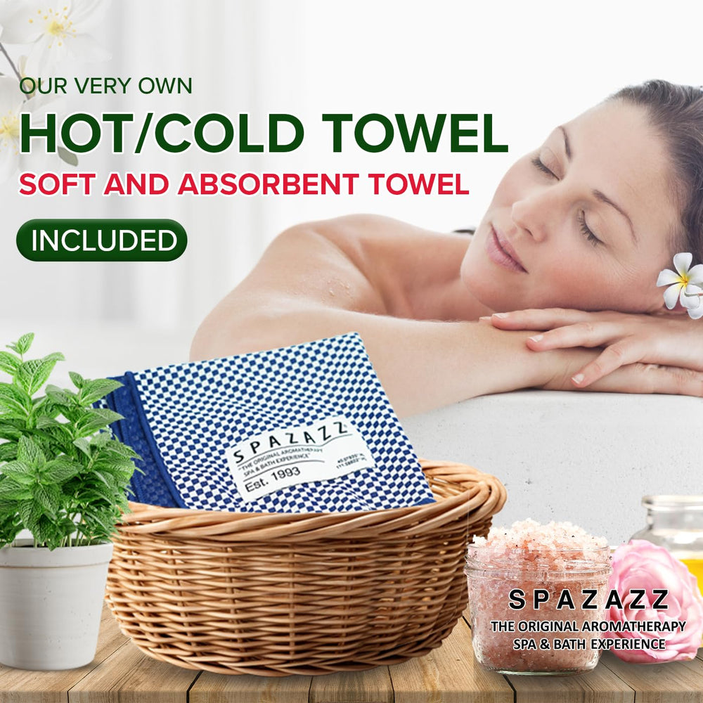 Spazazz Escape verbena-lima-coco: mezcla fresca para piel suave y mente clara.