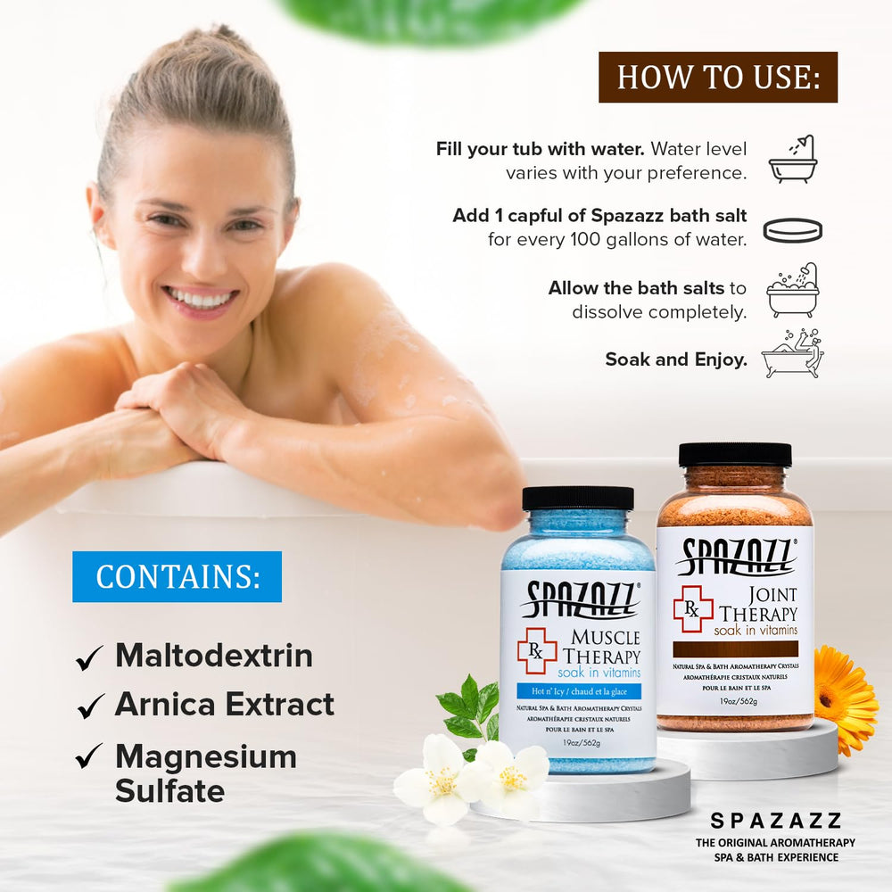 Spazazz experiencia spa en casa: aroma envolvente y textura suave.