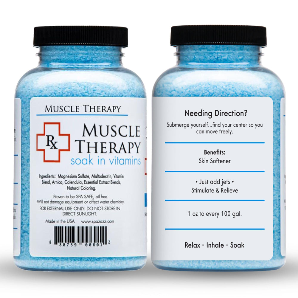 Instrucciones simples de uso para RX Muscle Detox