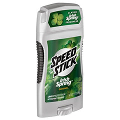 Aplicación de Speed Stick barra desodorante Irish Spring Original para sensación fresca