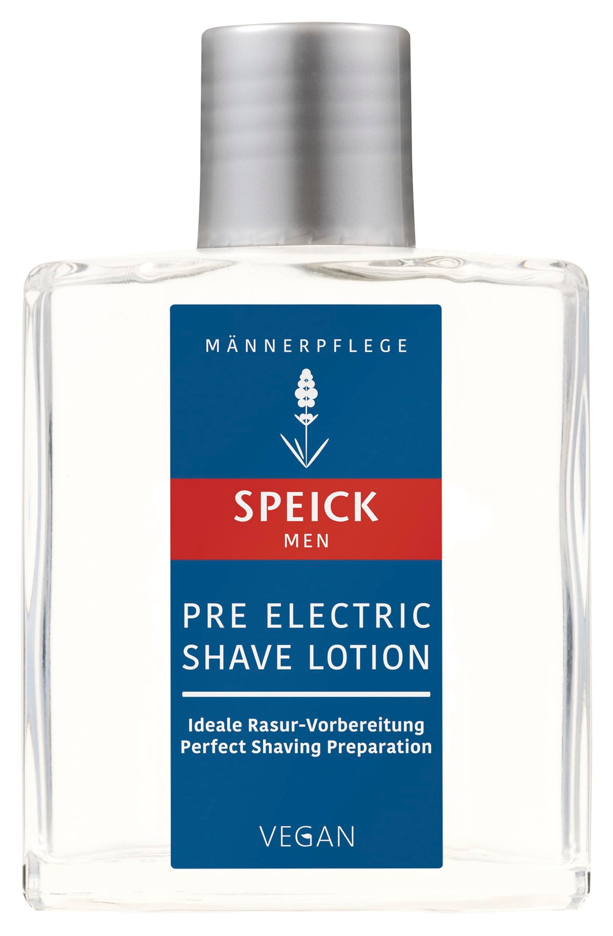 Speick loción pre-afeitado con lavanda para una afeitada más suave.