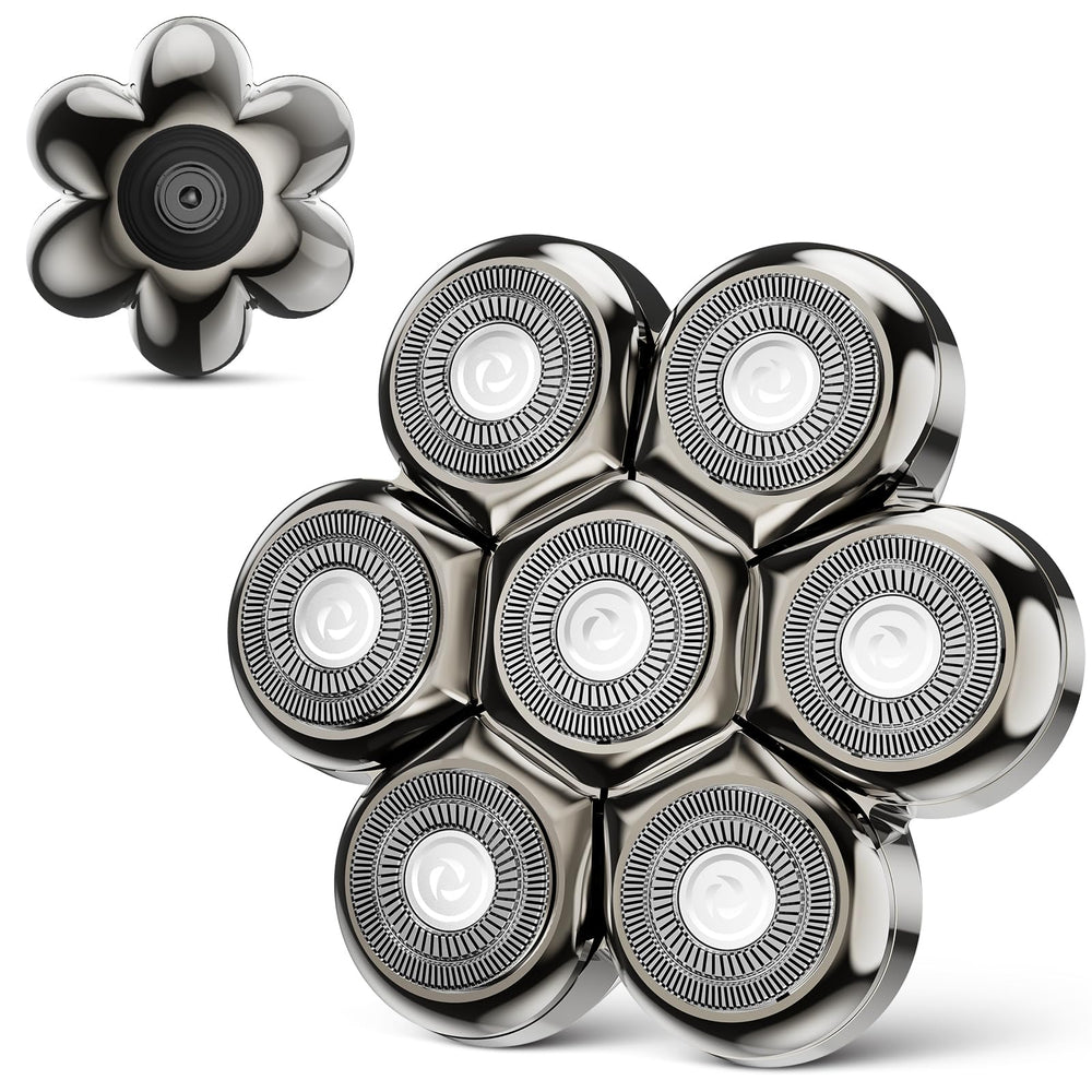 SHPAVVER cabezal 7D flotante para afeitado suave y preciso.