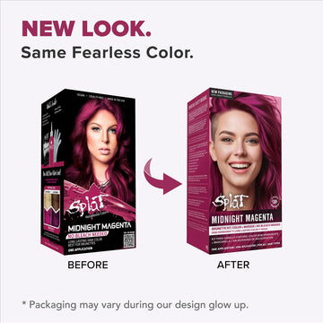 Splat Midnight Magenta: acondicionador reconstructor para brillo y suavidad