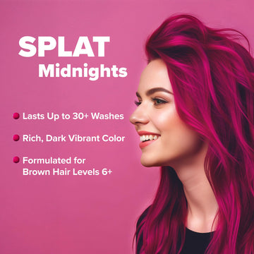 Splat Midnight Magenta: sin necesidad de decoloración para ver resultados