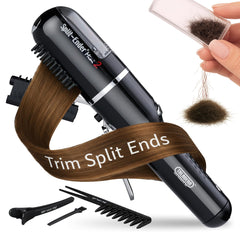 Split-Ender Mini 2 en mano para retoques de puntas sin recortar longitud
