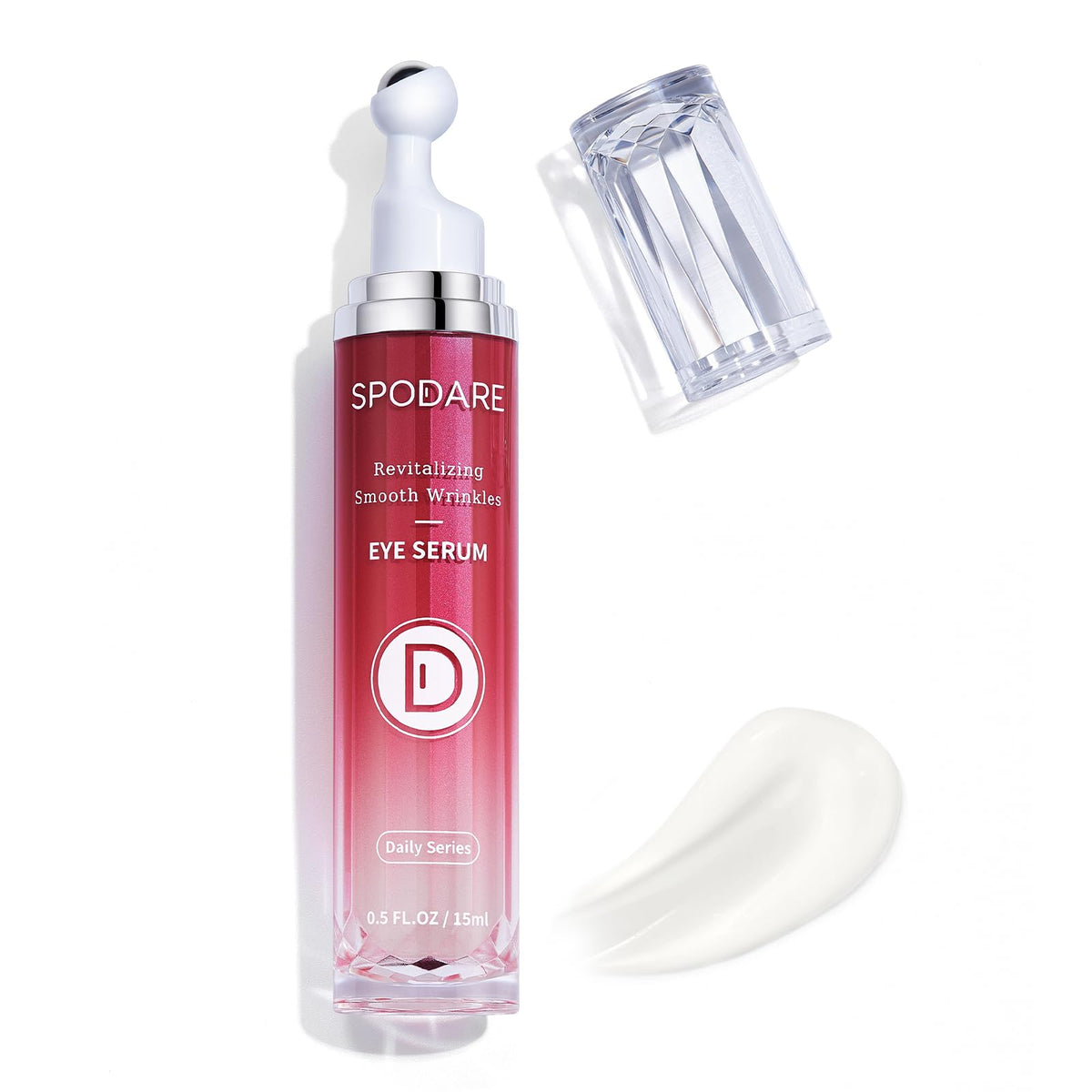 SPODARE cafeína y retinol en rodillo 360° para ojos, efecto refrescante.