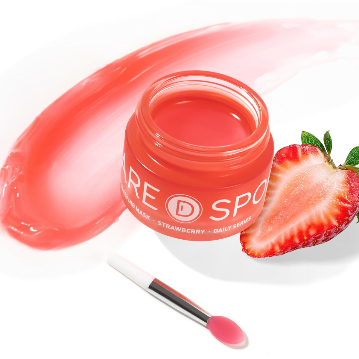 SPODARE Mascara labios durmiendo fresa: aroma dulce y cuidado nocturno para labios suaves