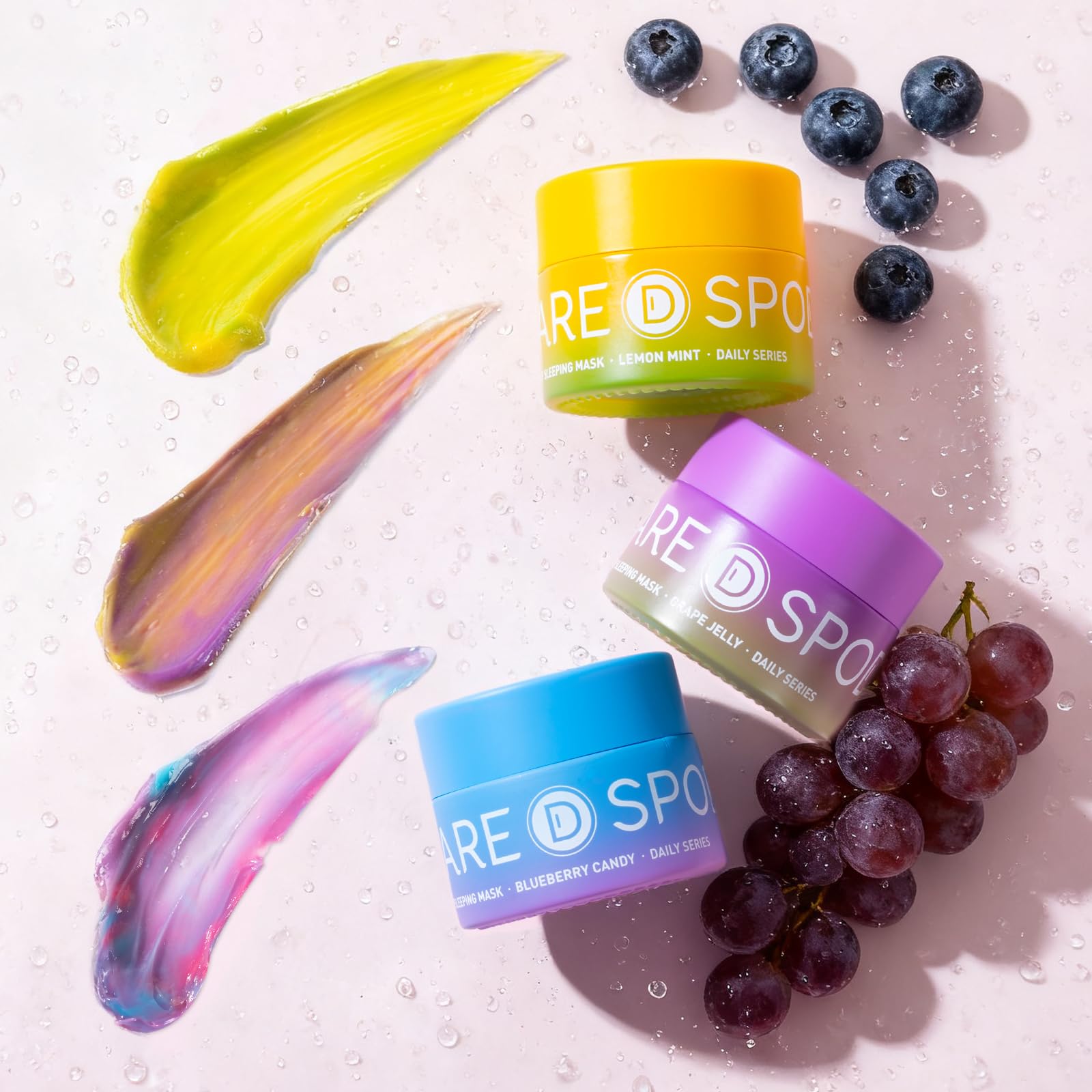 SPODARE mascarilla labial acabado suave, mantiene labios nutridos durante la noche.