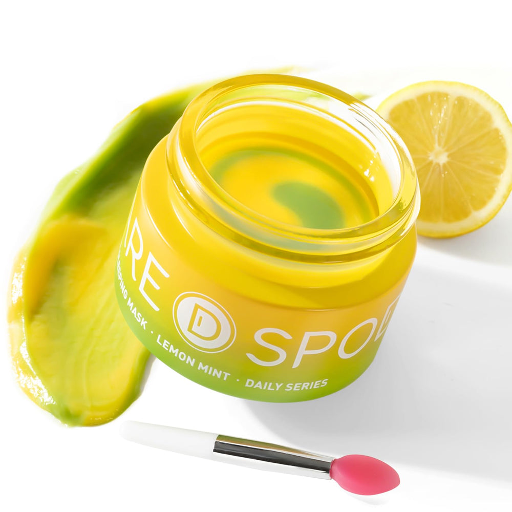 SPODARE mascarilla labial hidratación nocturna, hidrata y repara labios secos durante el sueño.