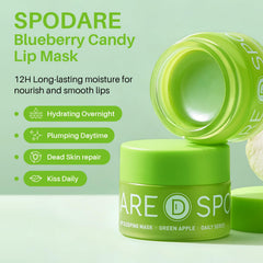 SPODARE tarro de mascarilla labios para uso suave durante la noche