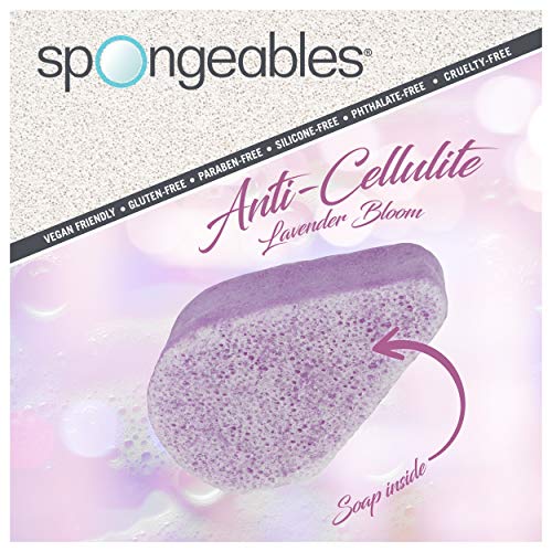 Esponja Spongeables lado texturizado para masaje circular y mejora de la piel
