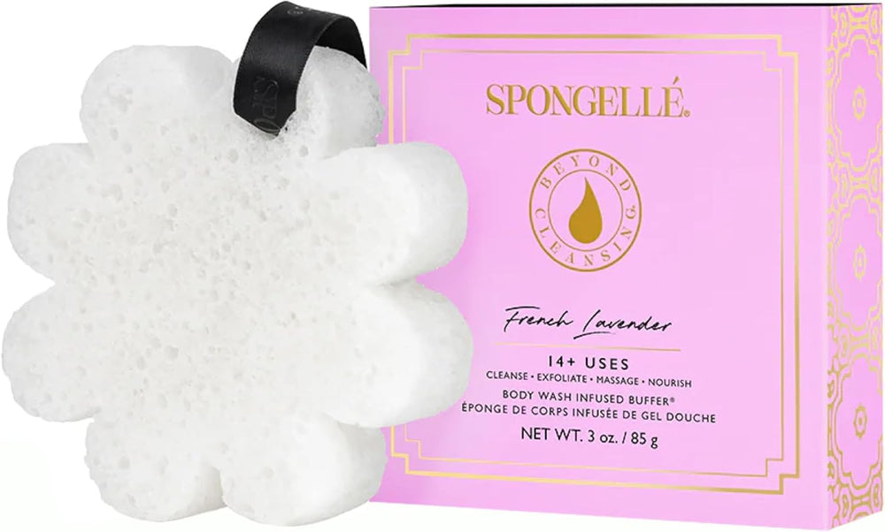 SPONGELLÉ herramienta de belleza multifunción con asa para mayor control