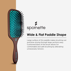SPORNETTE Ion Fusion, cerdas de nylon iónico reducen el encrespamiento