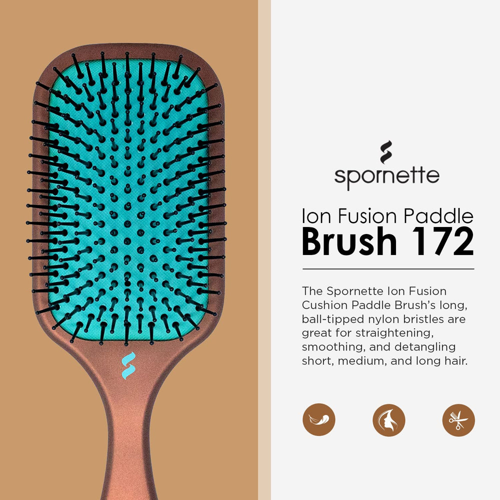 SPORNETTE Ion Fusion, pala amplia para alisar con control